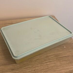 Vintage 9x13 Tupperware Deli keeper. I use mine for cold cuts, sliced fr…